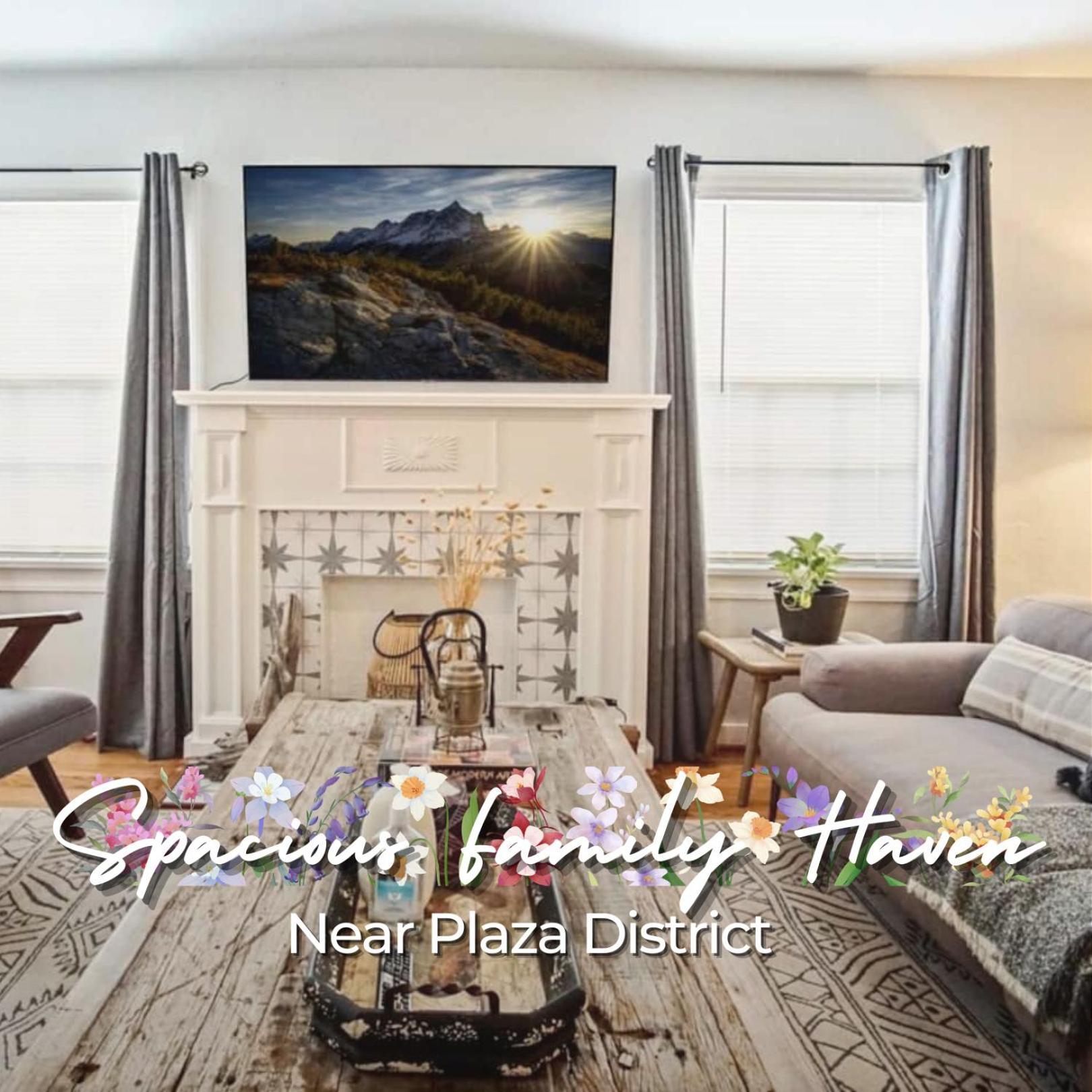 Spacious 3br Family Haven Near Plaza District #c1 Hébergement de vacances Oklahoma City